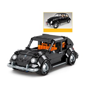 لگو تکنیک ماشین کلاسیک مدل Technics Classic Das Auto Kevers Auto Moc Bouwsteen Monteren_اسباب بازی